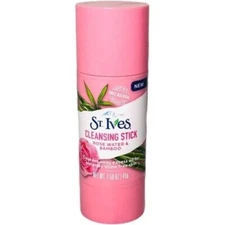 New St. Ives Rosewater And Bamboo Stick Facial Cleanser 1.59 oz (4 for $4)
