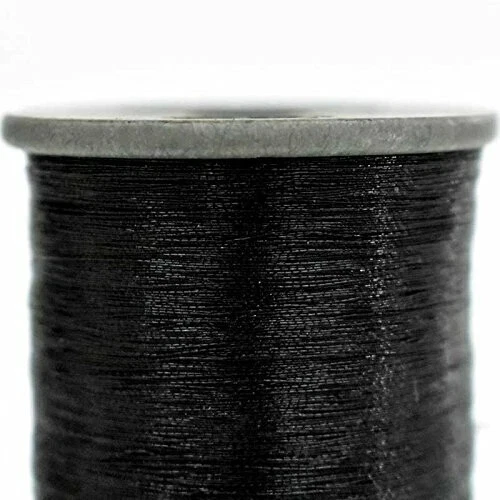 Metallic Zari Thread For Embroidery Sewing & Jewelry Making 0.1 MM Pack of 2 - Image 2 of 4