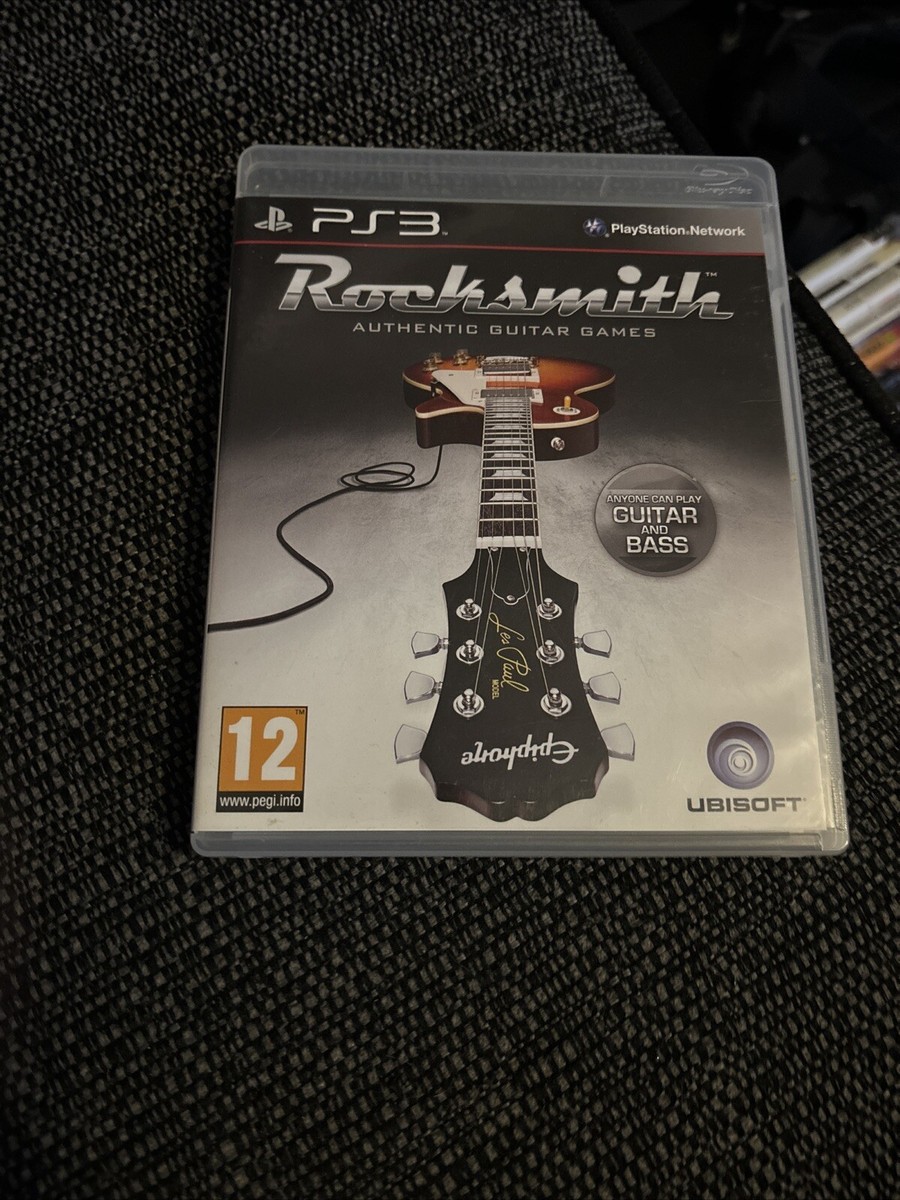 DISC Rocksmith 2014 PS3 + LA Electric Guitar, Red