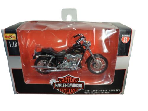 Maisto Series 8 Harley Davidson 2000 FXDL Dyna Low Rider Motorcycle 1:18 NIB - Picture 1 of 3