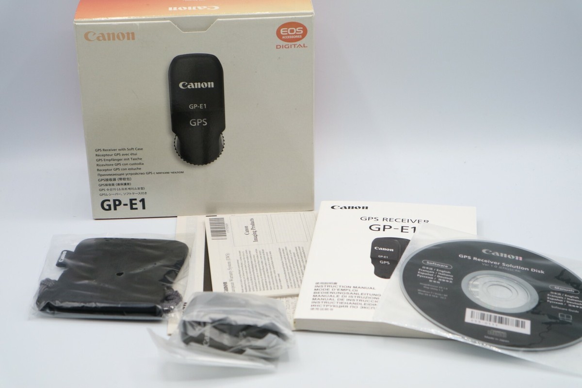 Canon GP-E1 GPS Receiver for EOS-1D X DSLR Camera | eBay
