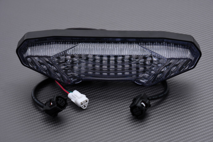 Feu stop LED clair Plug and Play à clignotants dynamiques pour Yamaha MT10 - 3