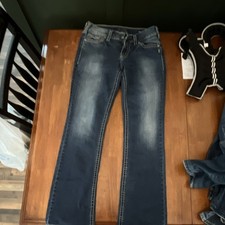 Silver Jeans Co. Women's Slim Bootcut Blue Denim Jeans Stretch Medium Wash