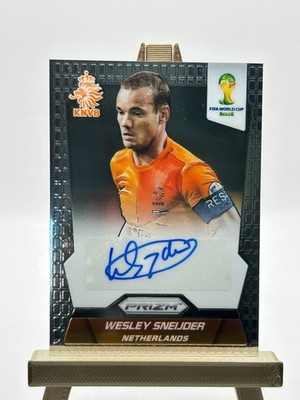 2014 Panini Prizm World Cup Wesley Sneijder Signatures Autograph #S-WS