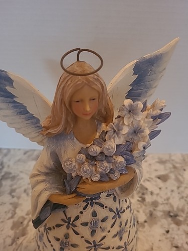 2003 Jim Shore HEARTWOOD CREEK Psalmen 103:15 Blauer Engel 114403 Enesco - Bild 10 von 11