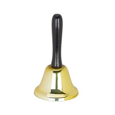 Tischglocke handglocke Rezeptionsglocke Schulglocke 12 cm Holzgriff Tischglocke