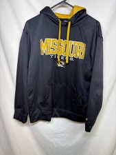Men's Champion Missouri Tigers Pullover Hoodie Size M