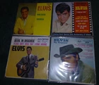 45 RPM LOT of Four Elvis Vinyl Records, 7"