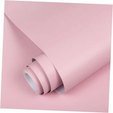 Contact Paper Peel and Stick Wallpaper, Self-Adhesive 15.7" x 118" Pink