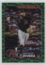 2024 Topps Series 2 Green Foil 339/499 Emmanuel Rivera #669 b7z