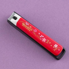 Hello Kitty Nail Clipper KAI Japan Sakura Cute Red Manicure Tool KK2527