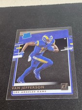 2020 Panini Chronicles - Clearly Donruss Rated Rookie Van Jefferson #RR-VJ (RC)
