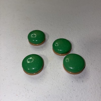 Goliath Pop the Pig Family Game REPLACEMENT PARTS: 1 - 4 GREEN Hamburgers