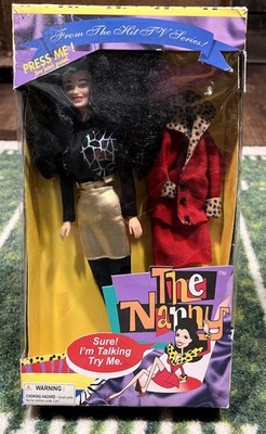 Vintage 1990s The Nanny Fran Fine Talking Doll NIB WORKS Tested