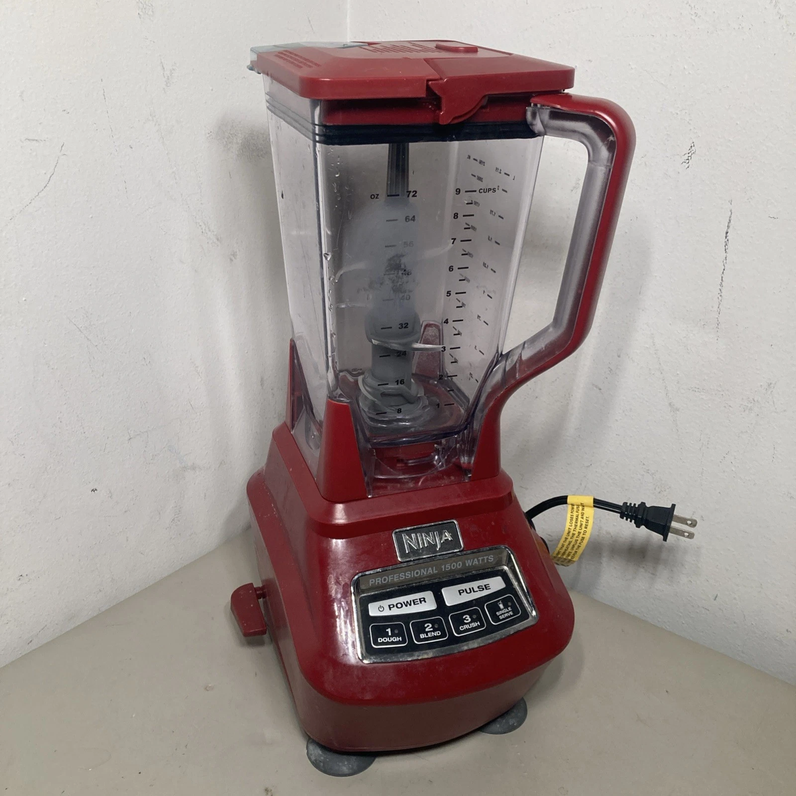 Ninja Professional Kitchen System BL772 Blender 1500W Red *Read Descrip* WORKS