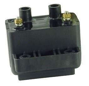 V-Factor 16080 Coil For Harley W/ Electronic Ignition Dual Fire 3 Ohm Black