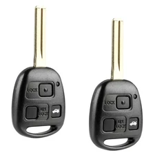 2 Key Fob Remote Replacement for 2001-2010 Lexus 89070-50660 HYQ12BBK