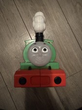 2009 Mattel Thomas Train Light-Up Talking Percy Flashlight with Sounds WORKS 
