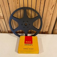 Kodak Super 8 Lot Take-Up Reel 400ft  Projection Cartridge A D530 50ft
