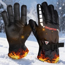 Cold Weather Heavy Duty Warm Gloves Windproof Ski Driving Thermal Winter Gloves
