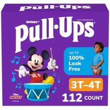 Pull-Ups Boys' Potty Training Pants, Size 3T-4T 3T-4T, Multi-color