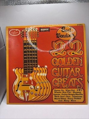 Vinyl Bert Weston s 22 Golden Guitar Greats 1976 Untested