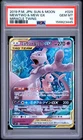 2019 POKEMON JAPANESE SUN & MOON MIRACLE TWINS #029 MEWTWO & MEW GX PSA 10