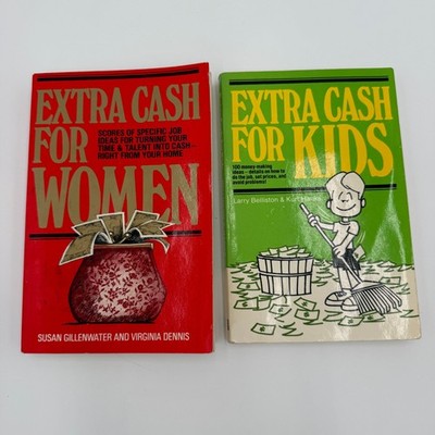 Two Book Bundle ''Extra Cash for Women'' and ''Extra Cash for Kids''