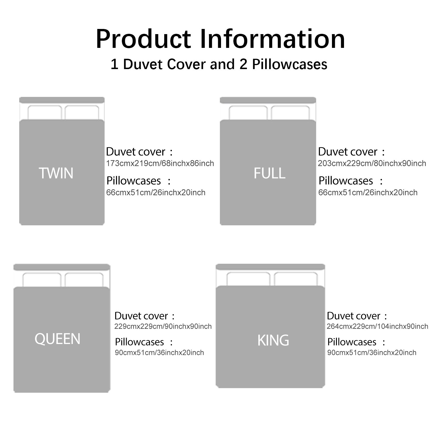 3PCS Duvet Cover Set Colorful Star Sky Soft Bedding Set With 2 Pillowshams Twin