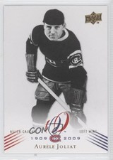 2008-09 Upper Deck Montreal Canadiens Centennial Set Aurele Joliat #16 HOF 0a1