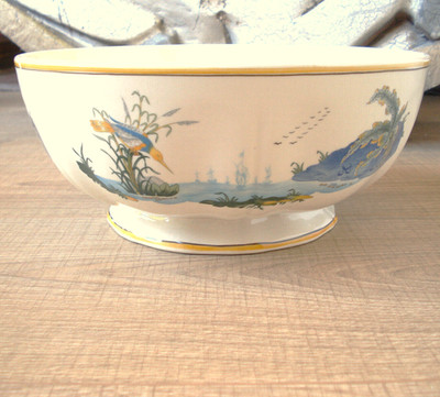 GIEN Magellan Schüssel 24,5 cm Durchmesser 10,5 cm Höhe (Caraibes)