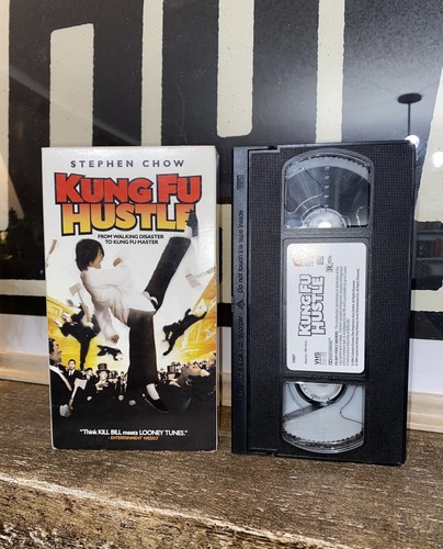 Kung Fu Hustle VHS Tape 2005 English Dub Late Release Rare HTF OOP Video Sony