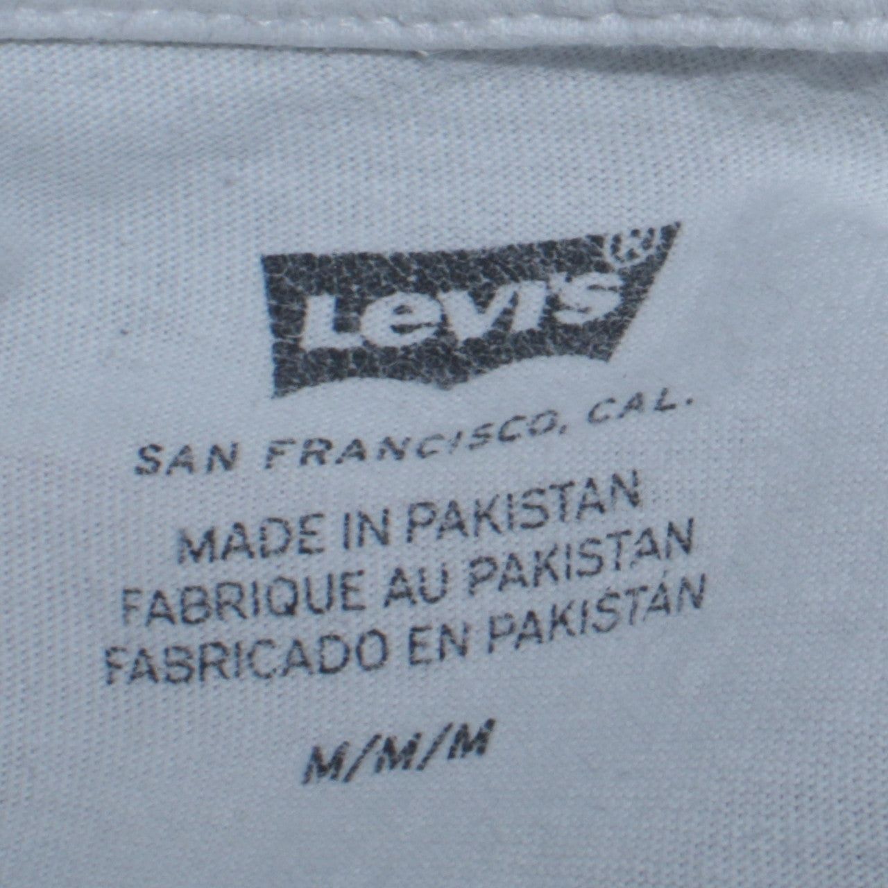 Levi'S White T-Shirt Mens M image 6