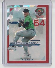 HURSTON WALDREP 2025 PANINI PROSPECT EDITION #179 RED PRIZM