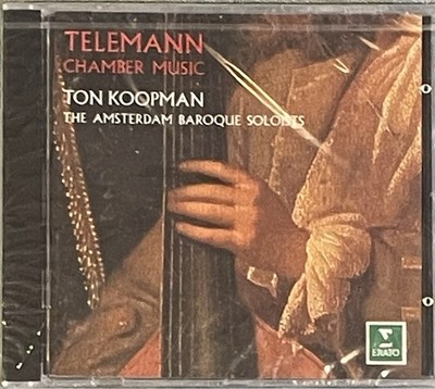 TELEMANN/CHAMBER MUSIC-TOM KOOPMAN THE AMSTERDAM BAROQUE SOLOISTS CD NEW/SEALED