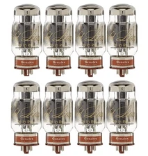 New 8x Genalex Gold Lion KT88 | Matched Octet / Eight Power Tubes | Free Ship