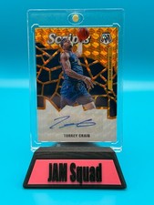 2019-20 Panini ORange Mosaic Prizm Scripts Torrey Craig Nuggets AUTO