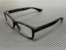 GUCCI GG1717O 001 Black Men's 54 mm Medium Eyeglasses