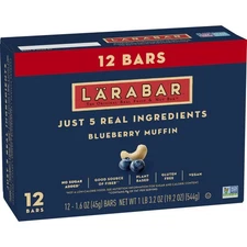 Larabar Blueberry Muffin Fruit And Nut Bars 12 Count Vegan Gluten Free Snack