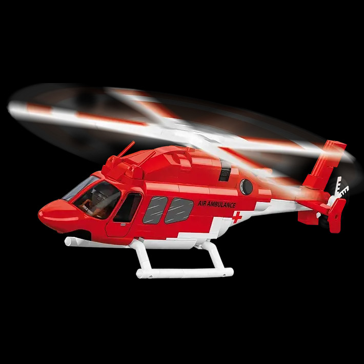 Cobi-26629 Bell 429 - Air Ambulance Scale 1:48 Helicopter 257pcs - Image 6