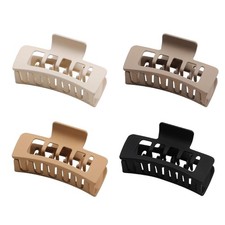 Practical Plastic Hair Clip Barrettes for Women Girls Secure Stylish Hold