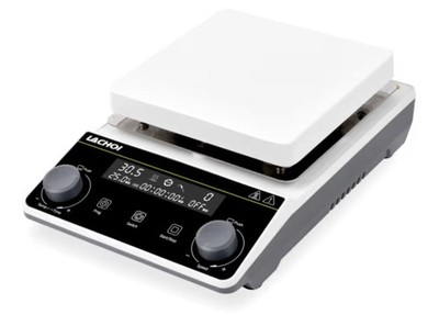 Digital Magnetic Stirrer Hot Plate Mixer 5L LCD 1600RPM Heated Lab Stir Plate