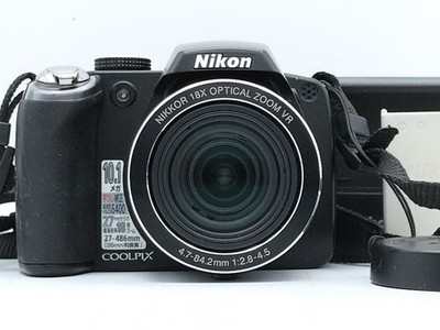 Nikon COOLPIX P80 10.1MP 18x Zoom Digitalkamera schwarz aus Japan