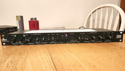 Rack Mount dbx 166A Compressor / Limiter, Audio Functions 100%, LED Need Repair