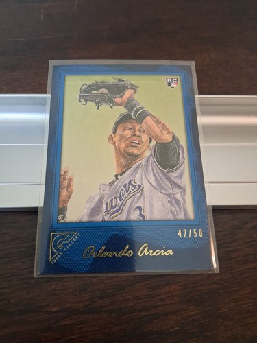 Orlando Arcia [Blue] #68 2017 Topps Gallery card