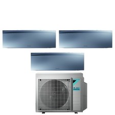 Condizionatore Daikin Bluevolution Trial Emura Silver Iii 9+9+18 Wi-Fi Argento