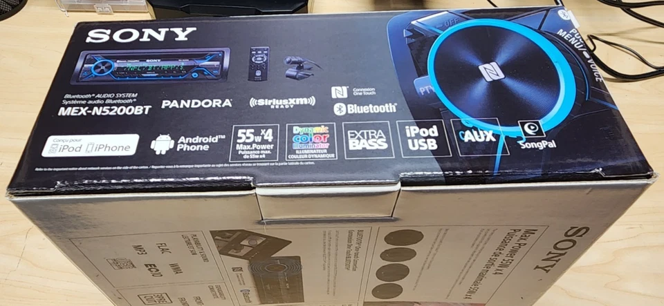 Sony MEX-N5200BT Bluetooth/CD Car Stereo w/ NFC - Image 3 of 4