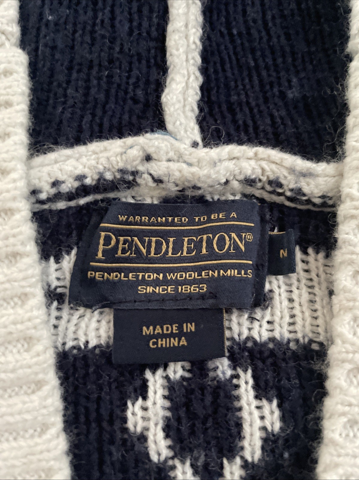 Pendleton Sweater Womens‎ Medium Wool Blend Cardi… - image 2