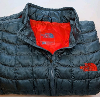 #ad Mens Large RARE The North Face TNF Blue Synthetic Primaloft Thermoball Jacket $59.99