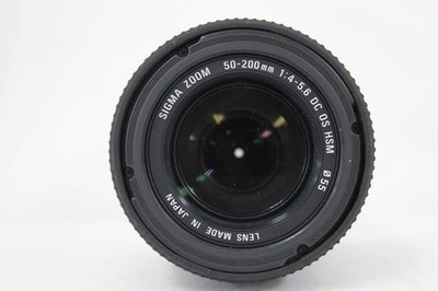 Sigma 50-200mm F4-5.6 DC OS HSM Lens Used with Box, Return